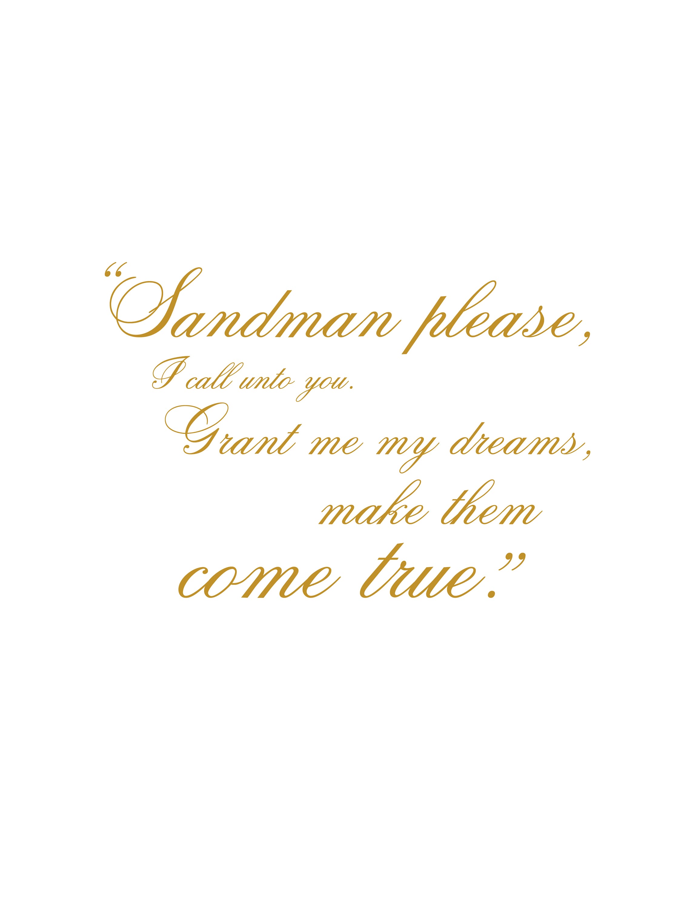 In Your Dreams page 01